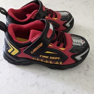 Skechers S Sport Fire Sneakers Size 9 Toddler NWOT